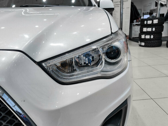 2013 Mitsubishi ASX I Рестайлинг, белый, 850000 рублей - вид 16