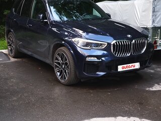 2019 BMW X5 40i IV (G05/G18), синий, 5595000 рублей, вид 2