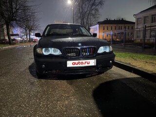 2002 BMW 3 серии 318i IV (E46) Рестайлинг, синий, 430000 рублей, вид 3