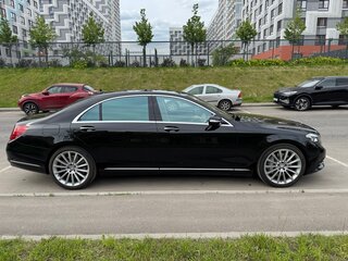 2015 Mercedes-Benz S-Класс 500 VI (W222, C217), чёрный, 3450000 рублей, вид 4
