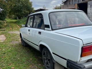1997 Lada (ВАЗ) 2107, белый, 130000 рублей, вид 5