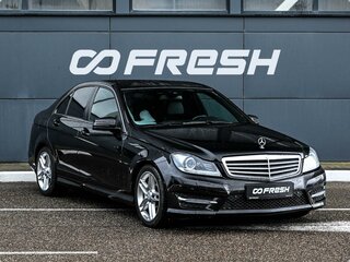 2013 Mercedes-Benz C-Класс 180 III (W204) Рестайлинг, чёрный, 1464000 рублей, вид 1