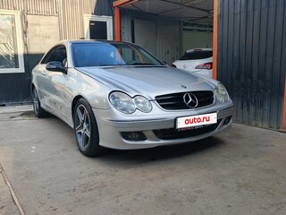 2003 Mercedes-Benz CLK-Класс 240 II (W209), серебристый, 400000 рублей, вид 1