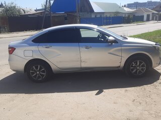 2019 Lada (ВАЗ) Vesta I, серебристый, 475000 рублей, вид 4