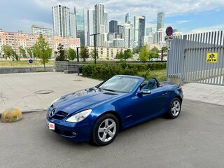 2004 Mercedes-Benz SLK-Класс 200 II (R171), синий, 2000000 рублей, вид 1