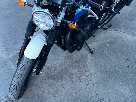 2025 Royal Enfield Continental GT, синий, 600000 рублей, вид 1