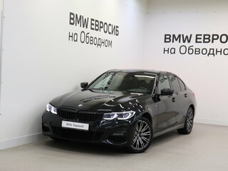 2021 BMW 3 серии 320i xDrive VII (G2x), чёрный, 4090000 рублей, вид 1