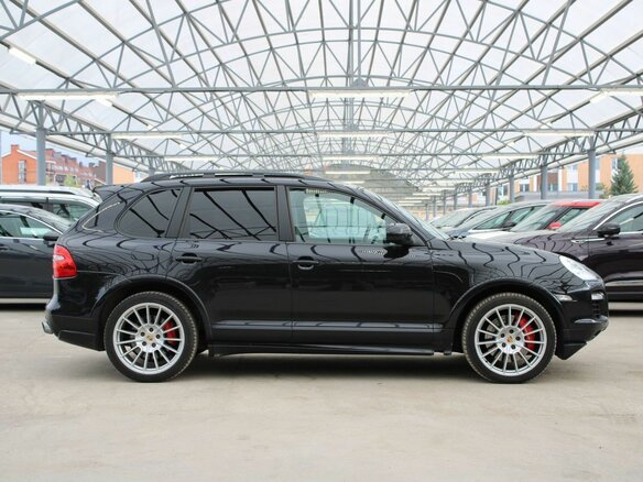 2008 Porsche Cayenne Turbo S I Рестайлинг (957), чёрный - вид 5