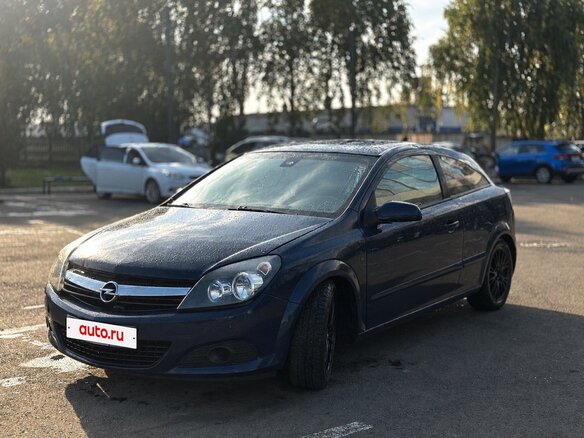 2008 Opel Astra GTC H Рестайлинг, синий - вид 1