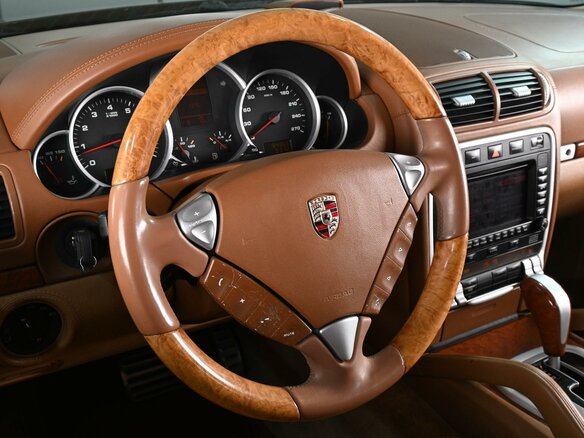 2007 Porsche Cayenne S I (955), зелёный, 1180000 рублей - вид 11