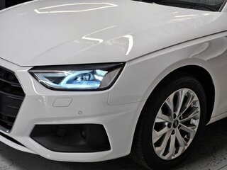 2021 Audi A4 40 TFSI V (B9) Рестайлинг, белый, 3130000 рублей, вид 4