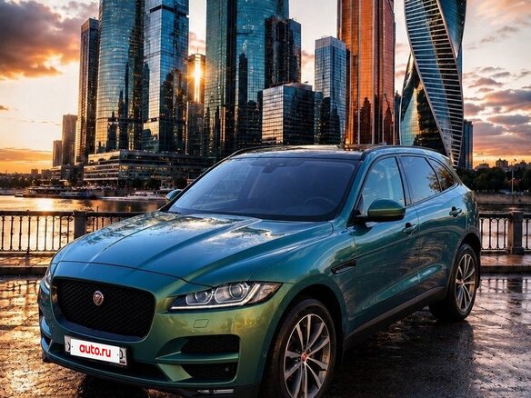 2016 Jaguar F-Pace I, зелёный, 2390000 рублей