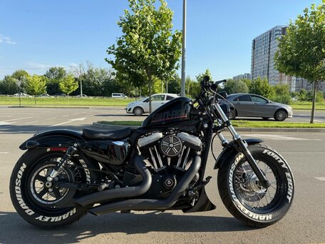 2013 Harley-Davidson Sportster 1200, чёрный, 1000000 рублей, вид 5