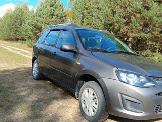 2017 Lada (ВАЗ) Kalina II, коричневый, 450000 рублей, вид 2