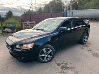 2007 Mitsubishi Lancer X, чёрный, 440000 рублей, вид 3