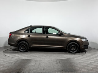 2018 Skoda Rapid I Рестайлинг, коричневый, 1068000 рублей, вид 4