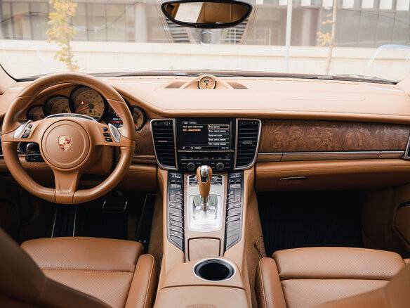 2014 Porsche Panamera GTS I Рестайлинг, синий, 3500000 рублей - вид 23