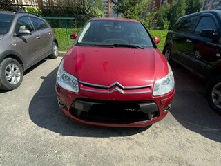 2008 Citroen C4 I Рестайлинг, красный, 350000 рублей, вид 4