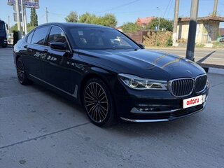 2017 BMW 7 серии Long 730Ld xDrive VI (G11/G12), чёрный, 2820000 рублей, вид 1