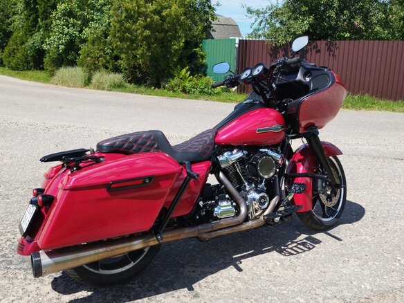 2021 Harley-Davidson Road Glide, красный, 1500000 рублей - вид 14