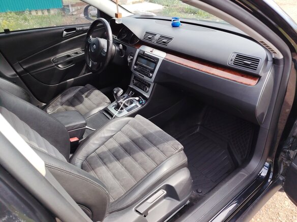 2010 Volkswagen Passat B6, чёрный, 715000 рублей - вид 8