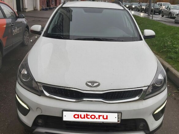 2020 Kia Rio X-Line IV, белый