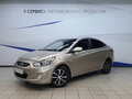 2011 Hyundai Solaris I, бежевый, 659000 рублей
