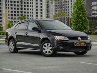 2012 Volkswagen Jetta VI, чёрный, 888000 рублей, вид 1