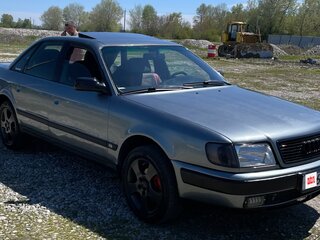 1992 Audi 100 IV (C4), серый, 400000 рублей, вид 2