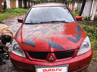 2006 Mitsubishi Lancer IX Рестайлинг, красный, 185000 рублей, вид 2