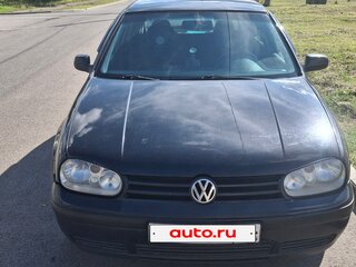 1998 Volkswagen Golf IV, чёрный, 205000 рублей, вид 1