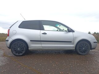 2003 Volkswagen Polo IV, серебристый, 230000 рублей, вид 2