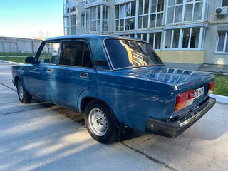 2007 Lada (ВАЗ) 2107, синий, 157000 рублей, вид 4