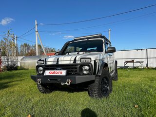 2018 Lada (ВАЗ) 2121 (4x4) Bronto I Рестайлинг, белый, 820000 рублей, вид 2