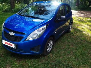 2013 Chevrolet Spark III, синий, 590000 рублей, вид 1