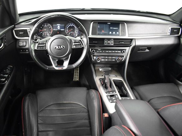 2019 Kia Optima IV Рестайлинг, синий, 2142900 рублей - вид 5