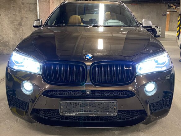 2017 BMW X6 M50d II (F16), коричневый, 4250000 рублей - вид 1