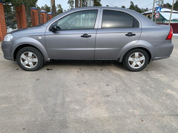 2010 Chevrolet Aveo I Рестайлинг, серый, 390000 рублей - вид 6