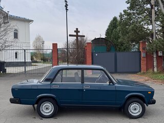 2002 Lada (ВАЗ) 2107, зелёный, 295000 рублей, вид 4