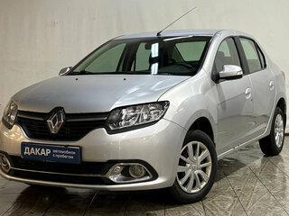 2015 Renault Logan II, серебристый, 650000 рублей, вид 1