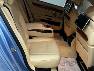 2014 BMW 7 серии Long 750Li V (F01/F02/F04) Рестайлинг, голубой, 5000000 рублей, вид 5