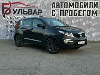 2012 Kia Sportage III, чёрный, 1400000 рублей, вид 1