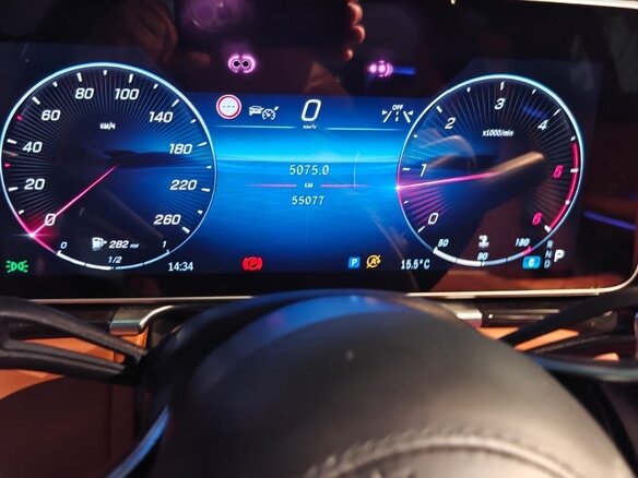 2021 Mercedes-Benz S-Класс 350 d Long 4MATIC VII (W223), чёрный - вид 14