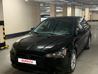 2012 Mitsubishi Lancer X Рестайлинг, чёрный, 1150000 рублей, вид 4
