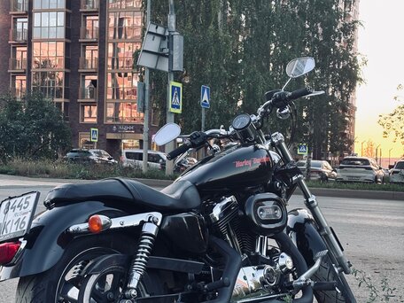 2015 Harley-Davidson Sportster 1200, чёрный, 750000 рублей, вид 2