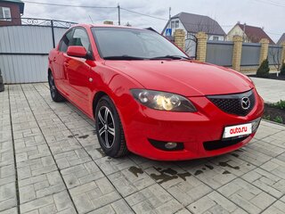 2008 Mazda 3 I (BK) Рестайлинг, красный, 650000 рублей, вид 3