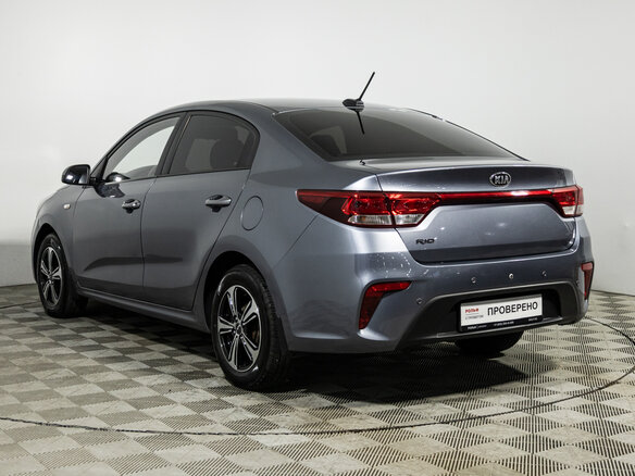 2017 Kia Rio IV, серый, 1129700 рублей - вид 6