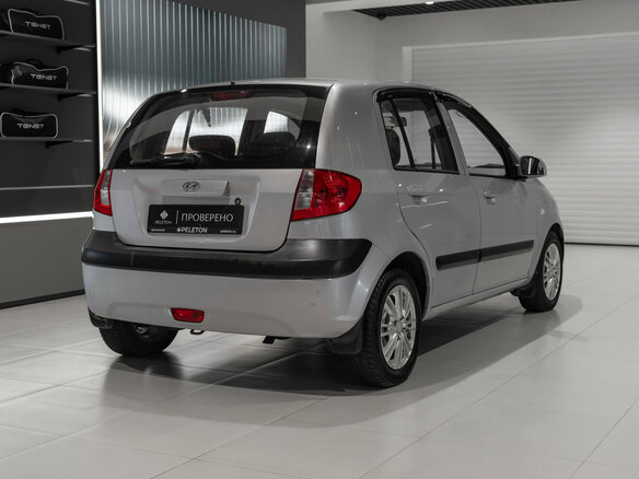 2007 Hyundai Getz I Рестайлинг, серебристый, 430000 рублей - вид 4