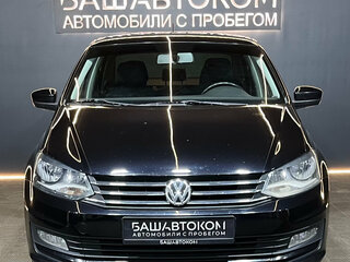 2017 Volkswagen Polo V Рестайлинг, чёрный, 1040000 рублей, вид 3