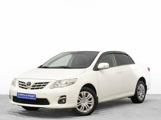 2013 Toyota Corolla X (E140, E150) Рестайлинг, белый, 1239000 рублей, вид 3